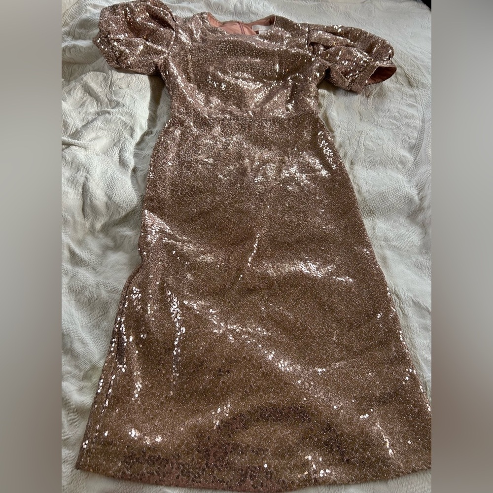 RP Rachel Parcell blush pink sequin dress. Size S